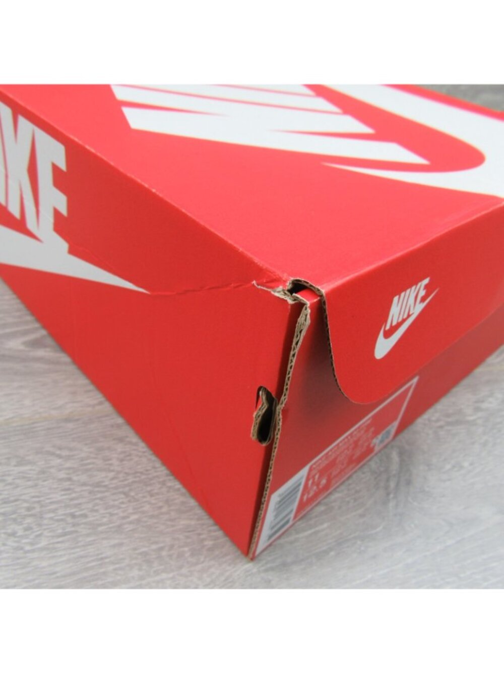 Nike Air Max 90 Premium Men's Size 11 Iron Grey Red Shoes NEW - Picture 16 of 16
